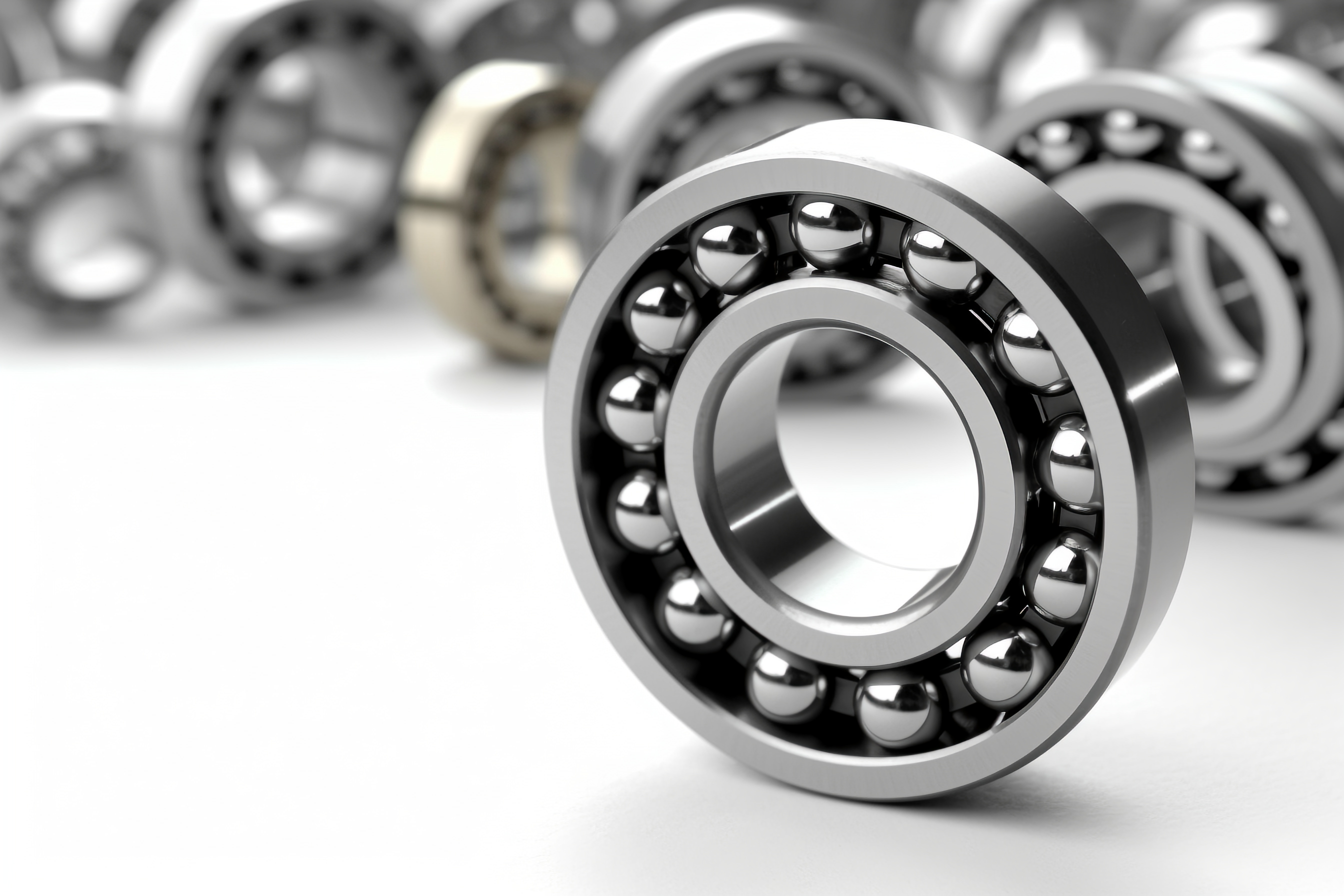 الكشف عن الخلوص الشعاعي للمحامل