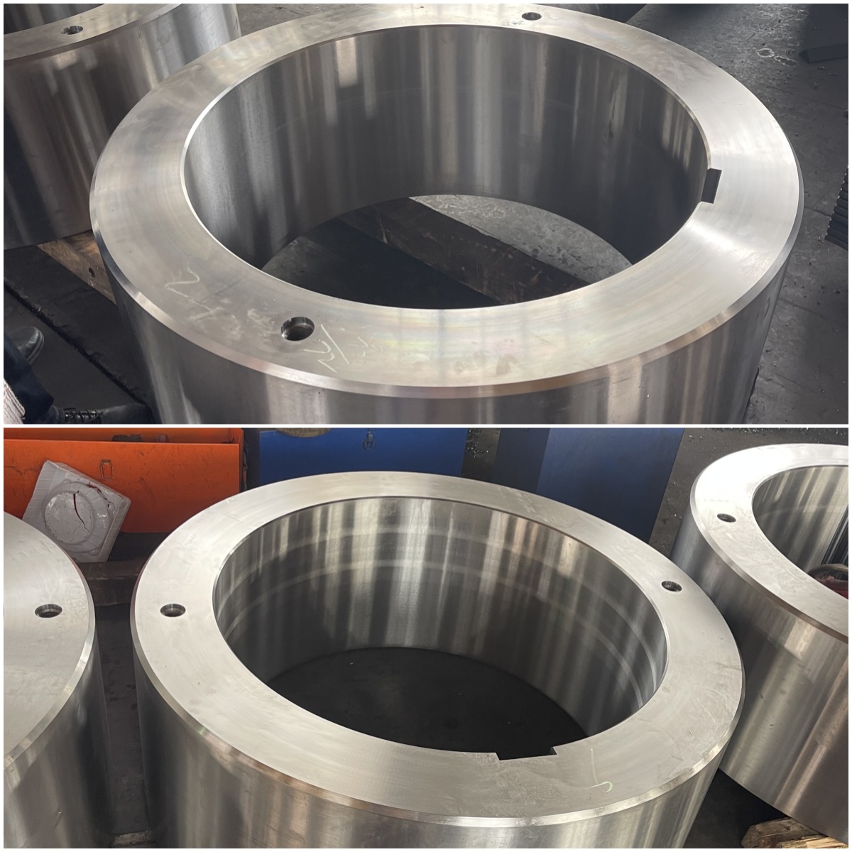 إنتاج حلقات لفة المواد Φ1200 5CrNiMo